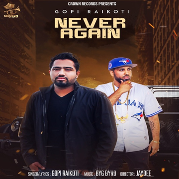 Never Again cover