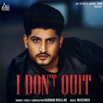 I Dont Quit cover