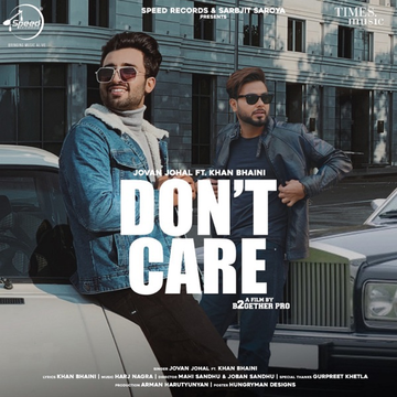 Dont Care cover