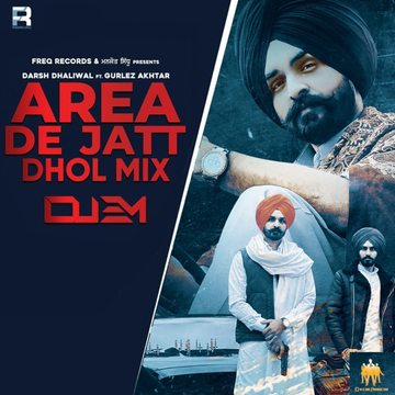 Area De Jatt Dhol Mix cover