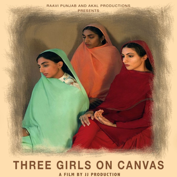 Three Girls On Canvas cover