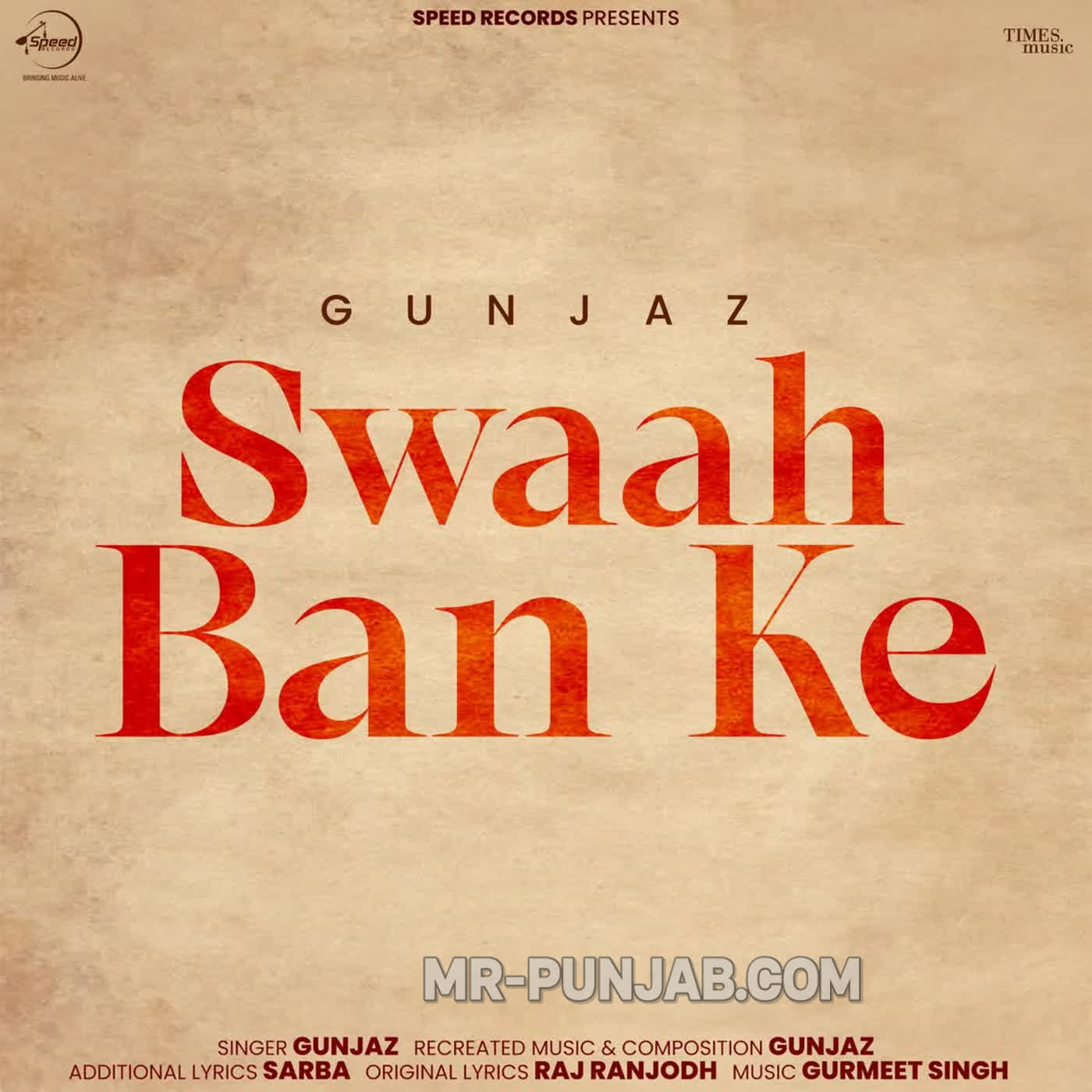 Swaah Ban Ke cover