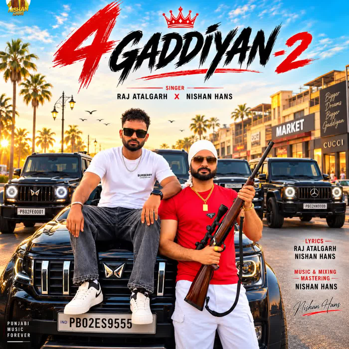 4 Gaddiyan 2 ( cover